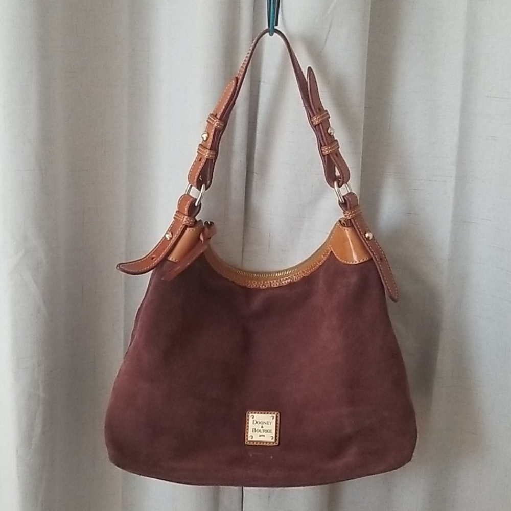 Dooney & Bourke Suede Hobo Purse